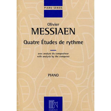 MESSIAEN O. - Vier Rhythmusstudien - Klavier