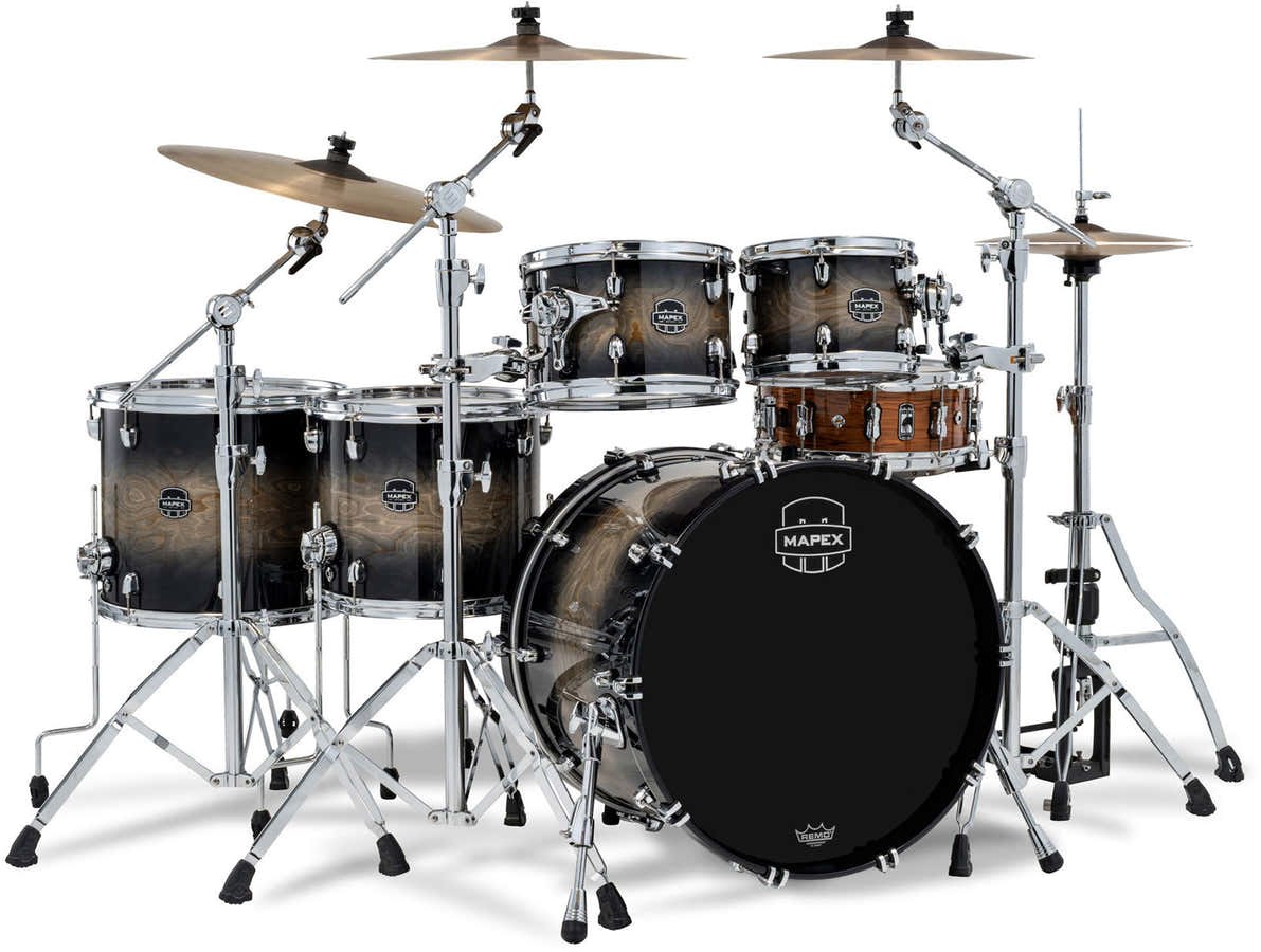 MAPEX SATURN VI STUDIO 22" Schwarz-Tinten-Burst