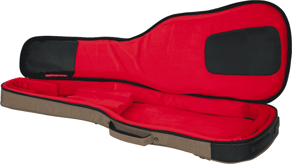 E-Gitarren-Gigbag Braun - Transit