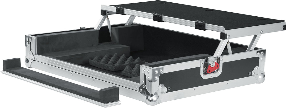 G-TOWER WOOD WITH SLIDING TRAY FOR NUMARK MIXDECK EXPRESS PIONEER DDJ-SR,