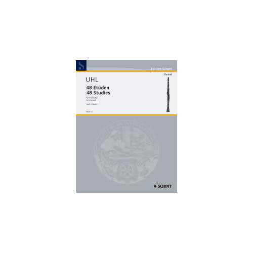 Uhl Alfred - 48 Etuden Band 1 - Clarinet