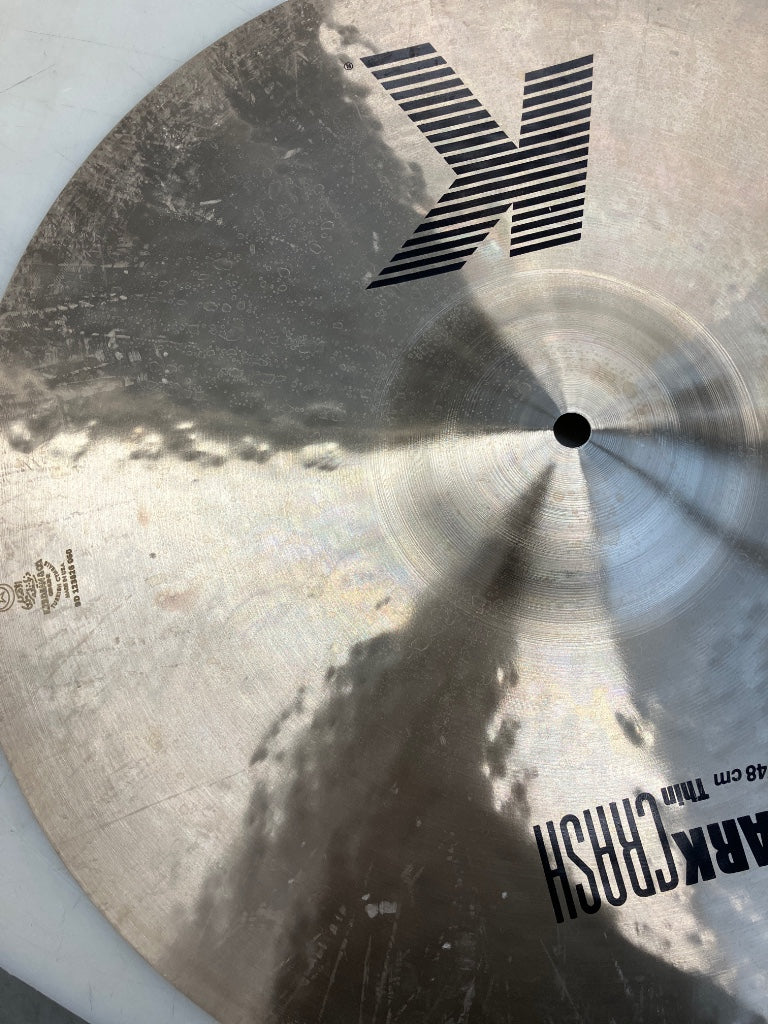 K0905 - K-Serie Dark Thin Crash 19" - Stock B