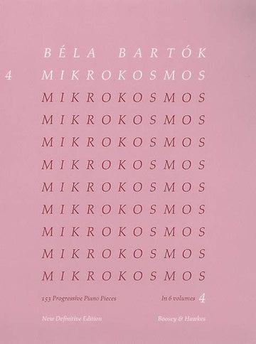 Bartok Bela - Mikrokosmos Band 4 - Klavier