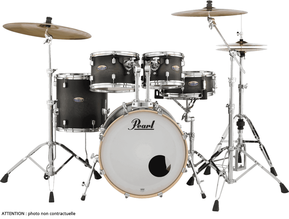 Decade Maple Stage 22 Satin-Schwarzburst
