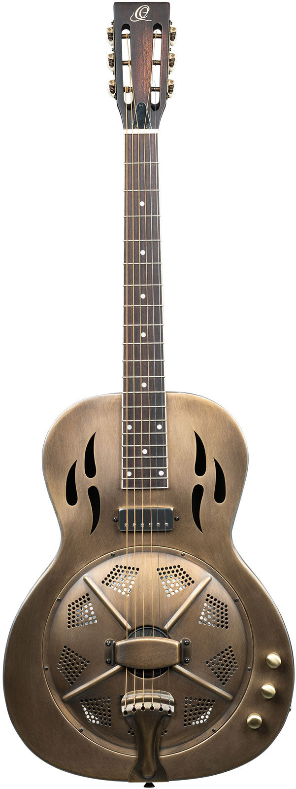 Americana 4/4 Resonatorgitarre + Profi-Gigbag