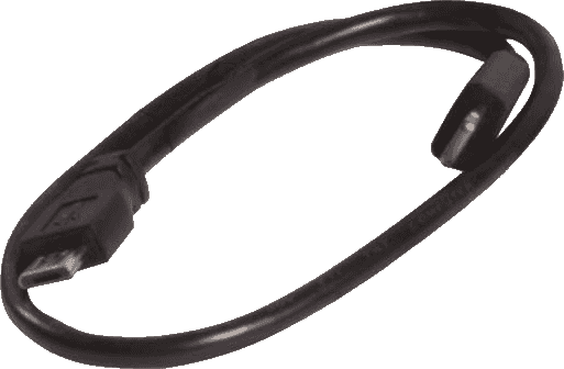 MICRO USB CABLE - USB-C 38 CM
