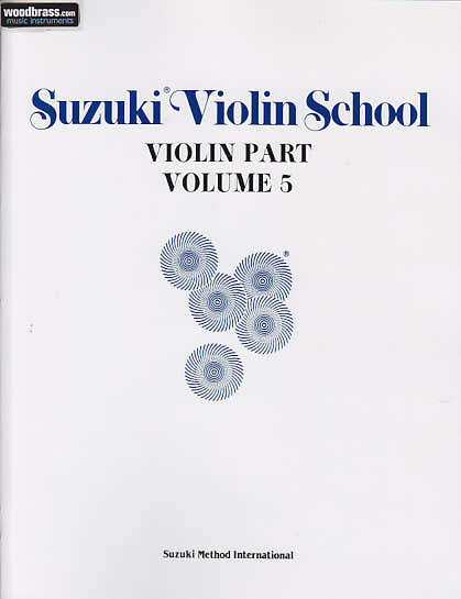 Suzuki Violin School Violin Part Vol.5 - Violon
