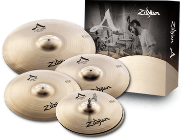 A2C4P-I7 - A-CUSTOM SET - RIDE 20" + CRASH 16" + CRASH 18" + HI HAT 14"