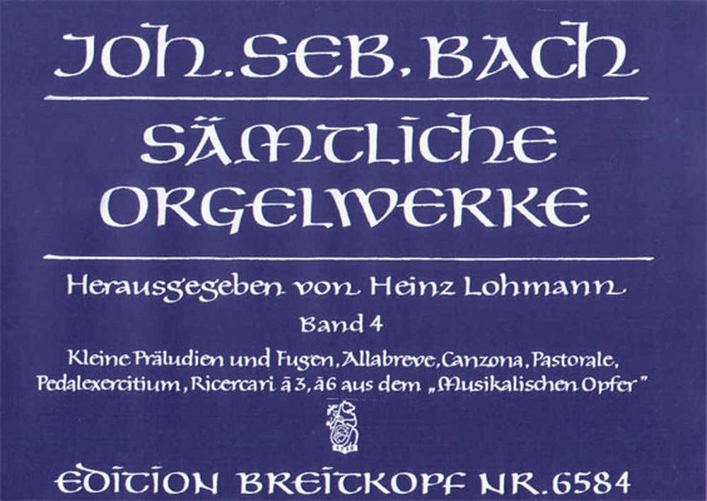 Bach J.S. - Integrale Pour Orgue Vol.4