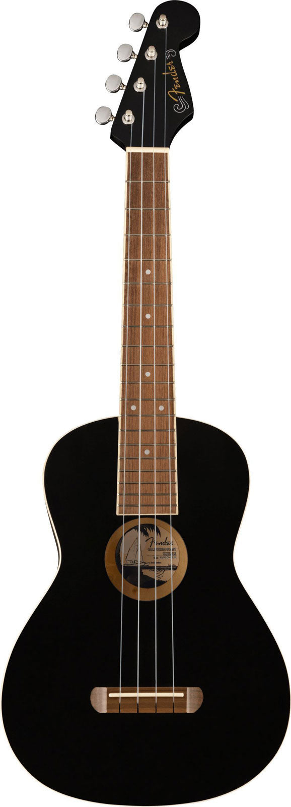 Uku Tenor Avalon Walnuss Schwarz