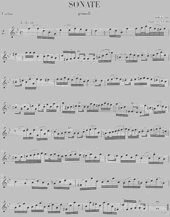 Haendel G.H. - 7 Sonatas For Violine And Basso Continuo
