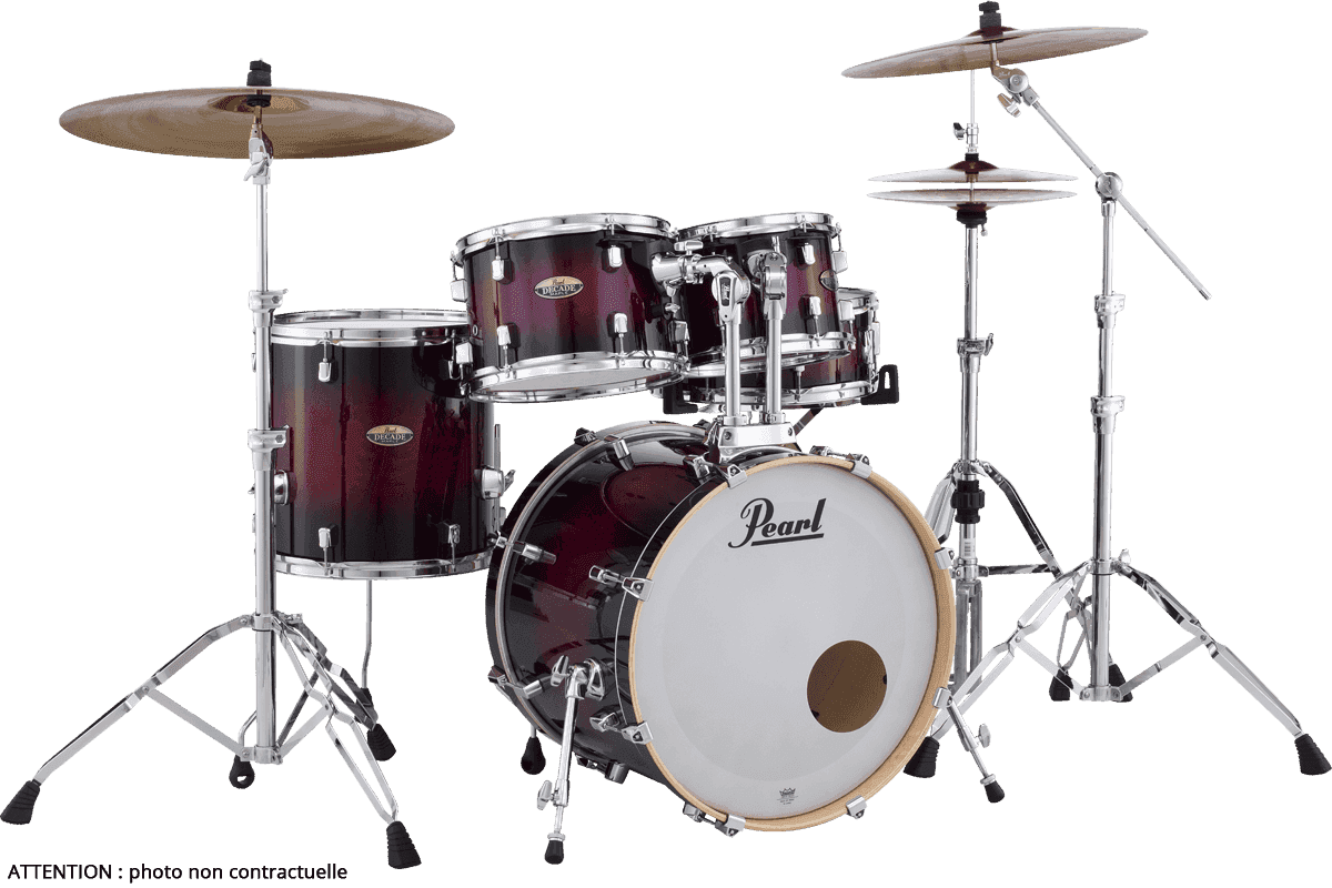 Decade Maple Stage 22 Roter Farbverlauf