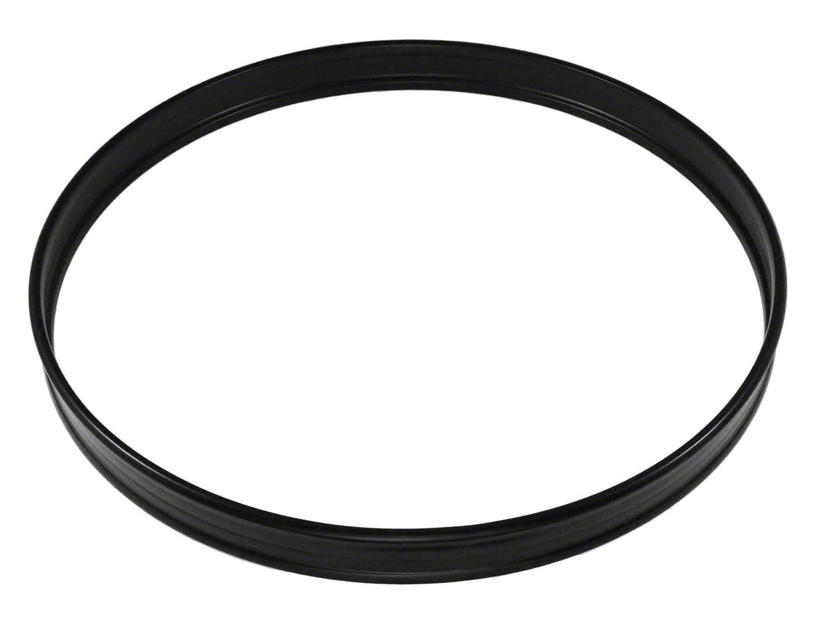 HBS-2BL - Bassdrum-Reifen 2" Metall - Schwarz