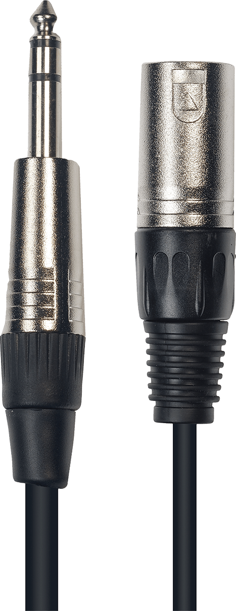 Stereo-Klinkenkabel XLR 3 M