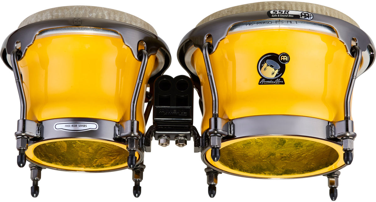 AA400SY - Alexandra Alban Signature 7" & 8 1/2" Bongo - Sunrise Yellow