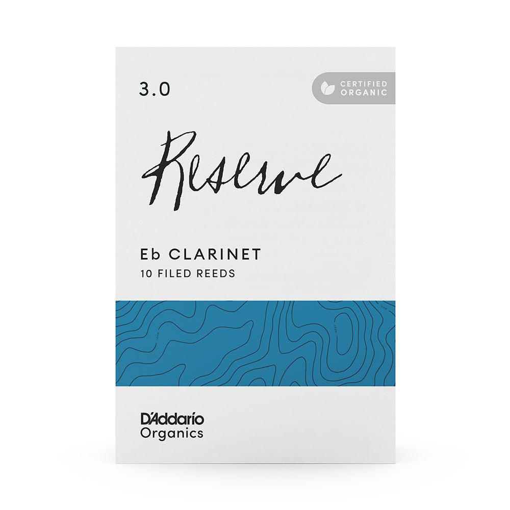 D'addario - Rico ORGANIC RESERVE 3 - CLARINET EB