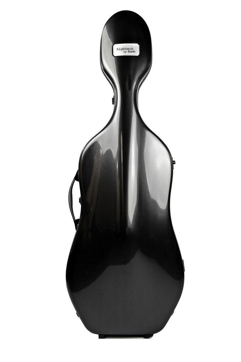 BAM Cello-Etui 4/4 Compact Hightech - Schwarz Carbon
