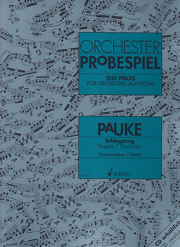 ORCHESTER-PROBESPIEL - PERCUSSIONS