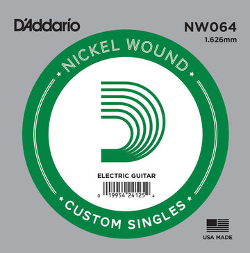 NW064 NICKEL WOUND ELECTRIC GUITAR SINGLE STRING .064