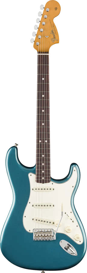 Stratocaster Ende der 60er Vintera III RW Ozean-Türkis