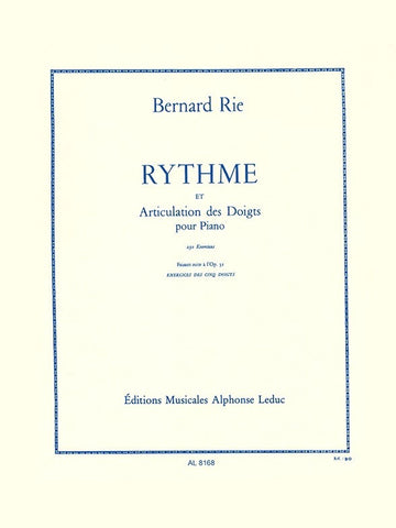Rhythmus und Artikulation der Finger