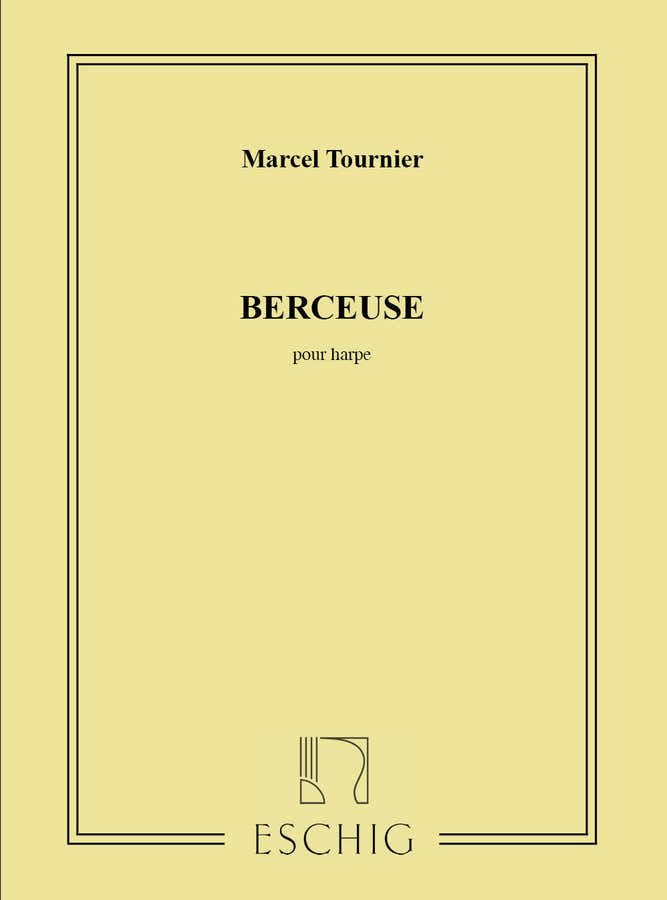 TOURNIER - BERCEUSE - HARPE