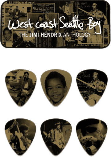 6 x Jimi Hendrix West Coast Boy Heavy Dose