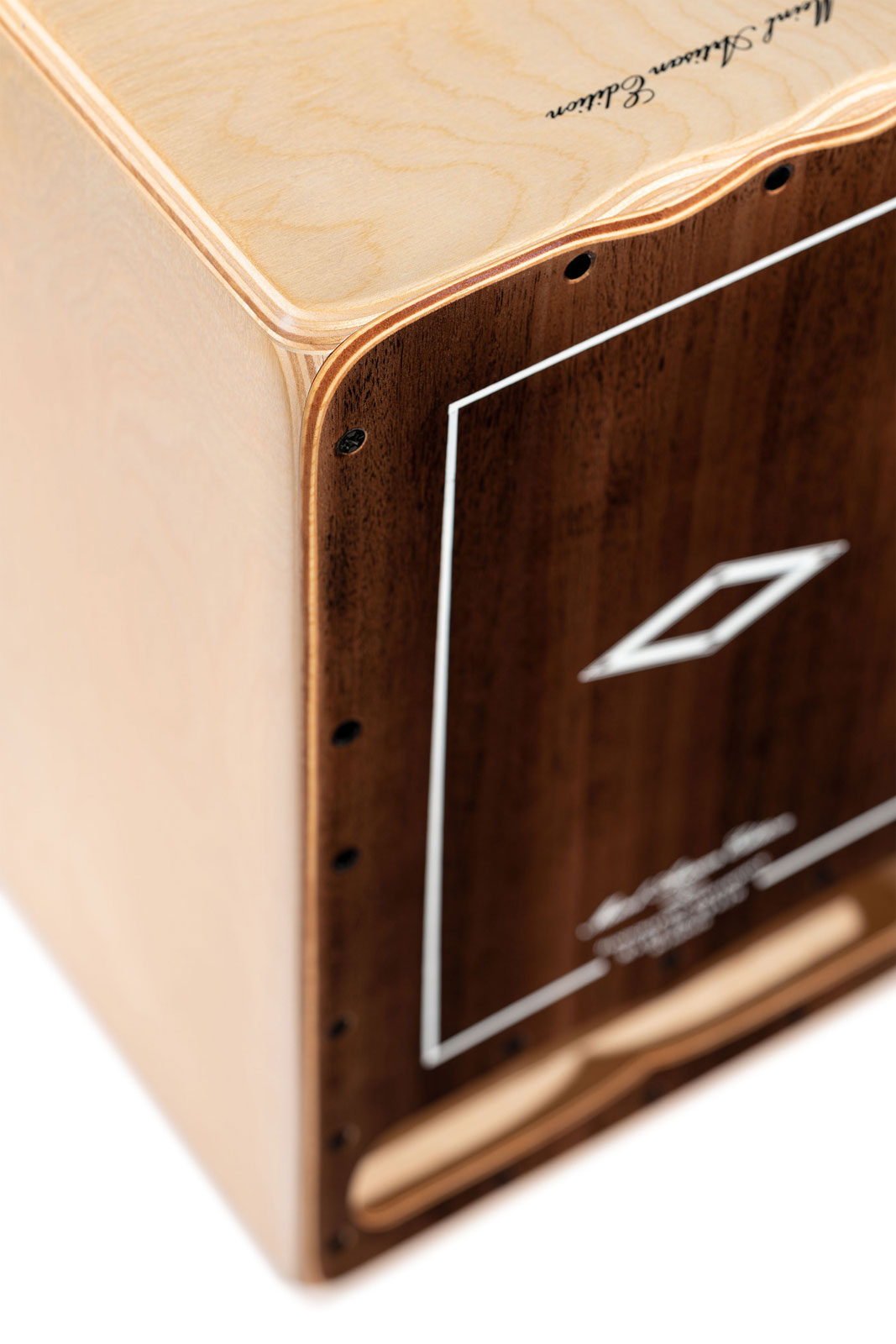 PERCUSSION ARTISAN EDITION CAJON CANTINA LINE BROWN EUCALYPTUS