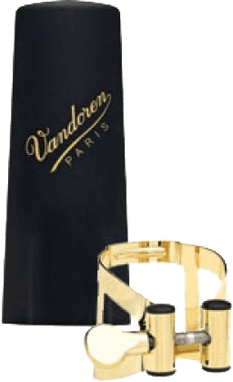 Ligatur M/o Tenor Gold Kunststoff-Mundstückkappe