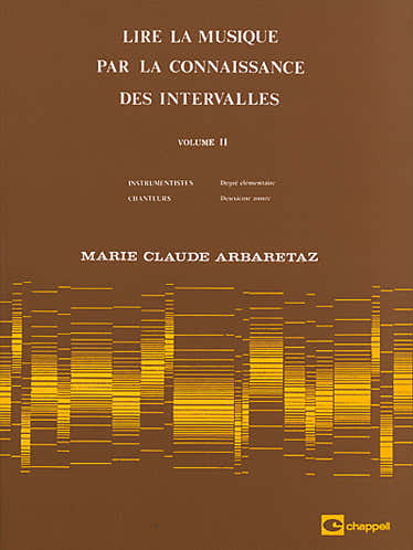 Arbaretaz MARIE-claude - Notenlesen Vol.2 durch die Kenntnis der Intervalle