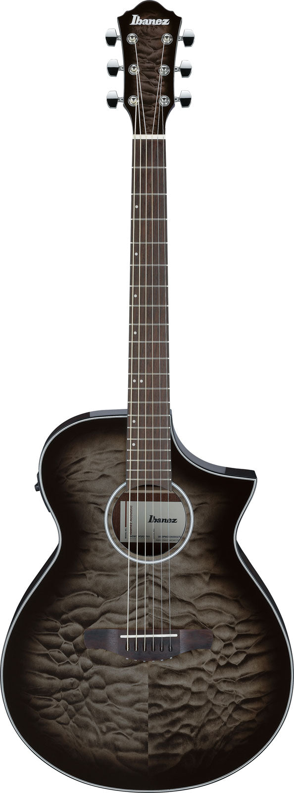 AEWC16QATKH Transparenter schwarzer Sunburst