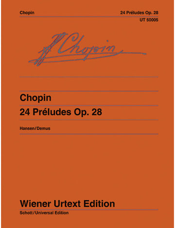 Chopin - 24 Preludes Op. 28 - Piano