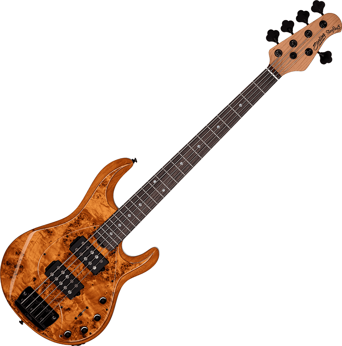 StingRay 5 RAY35 HH Amber, 5 String