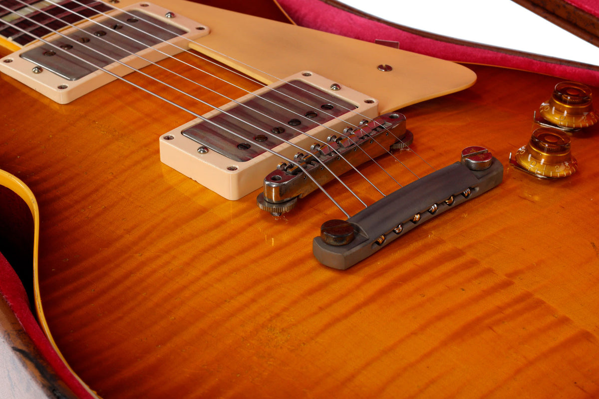 Les Paul Standard 1959 stark gealtert Golden Poppy Burst CS MLC #94565