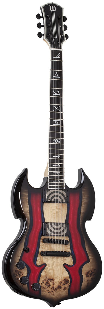 Audio Barbarian Signature Zakk Wylde Special Edition LH Blood River Burl