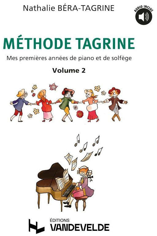 BERA-TAGRINE N. - METHODE TAGRINE VOL. 2 - PIANO + CD