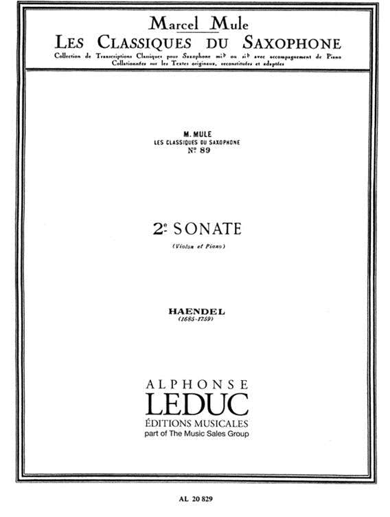Sonate für Violine Nr. 2