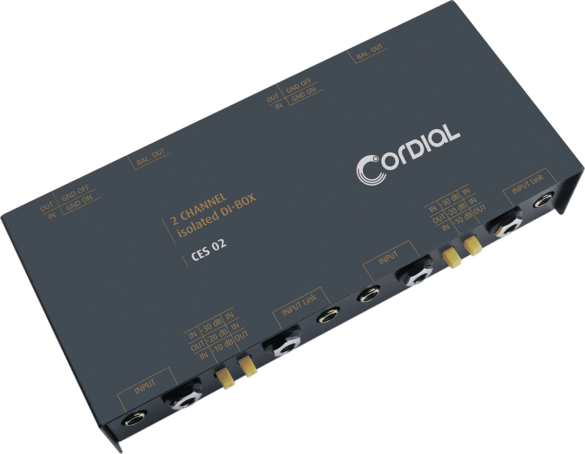 Cordial Passive DI-Box 2 Kanäle