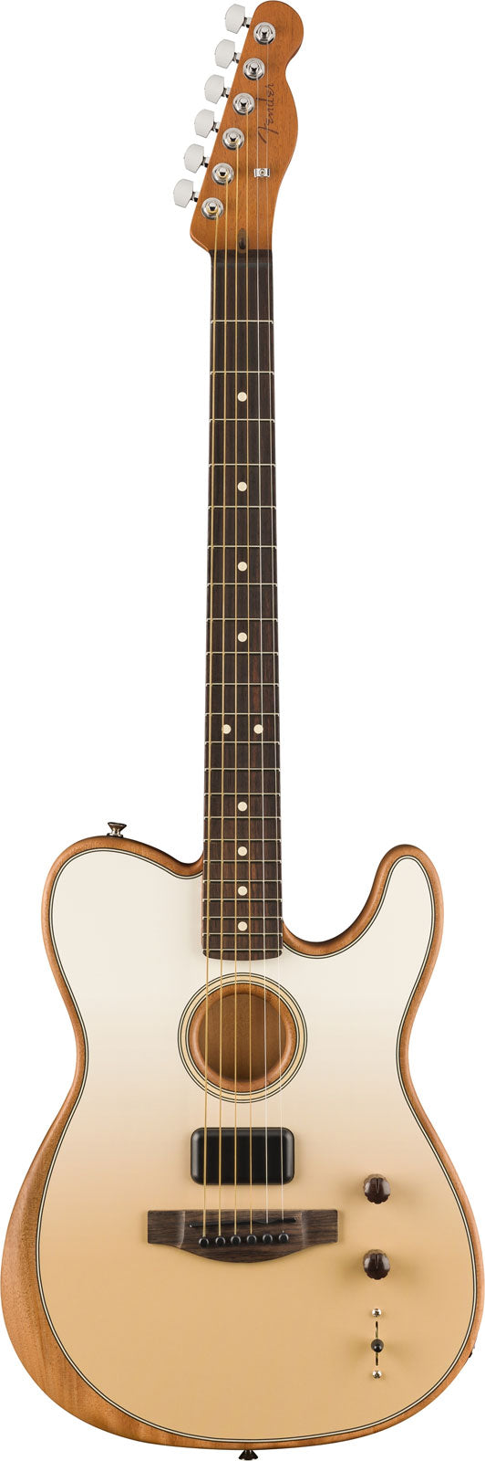 Telecaster Acoustasonic Player Signature Finneas RW Cappuccino-Fade
