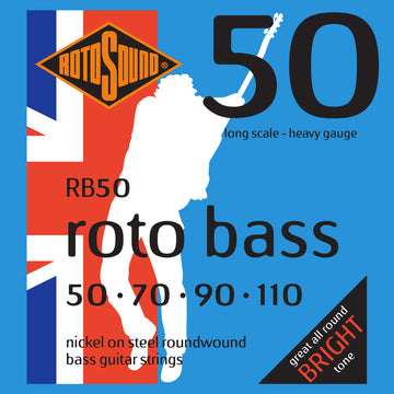 Roto Bass RB50 Nickel ohne Seidenumwicklung 50110