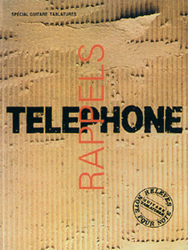 Telephone Zugaben - Gitarrentabulatur