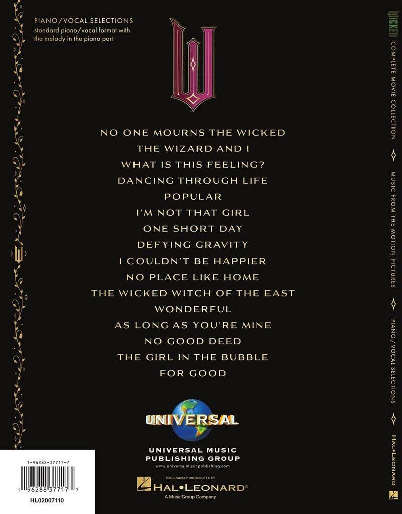 Wicked Komplette Filmsammlung