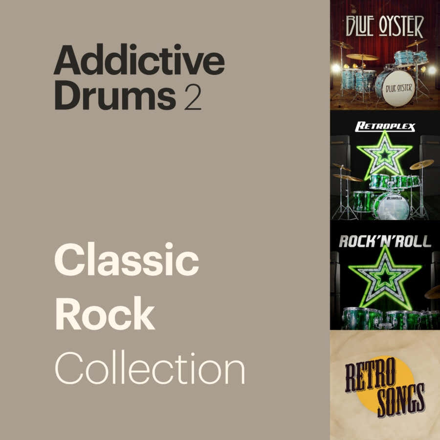 Addictive Drums 2 Classic-Rock-Kollektion