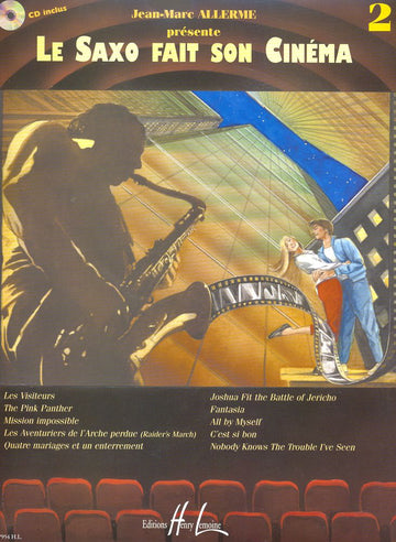 Allerme JEAN-marc - Le Saxophone Fait Son Cinema Vol.2 + CD