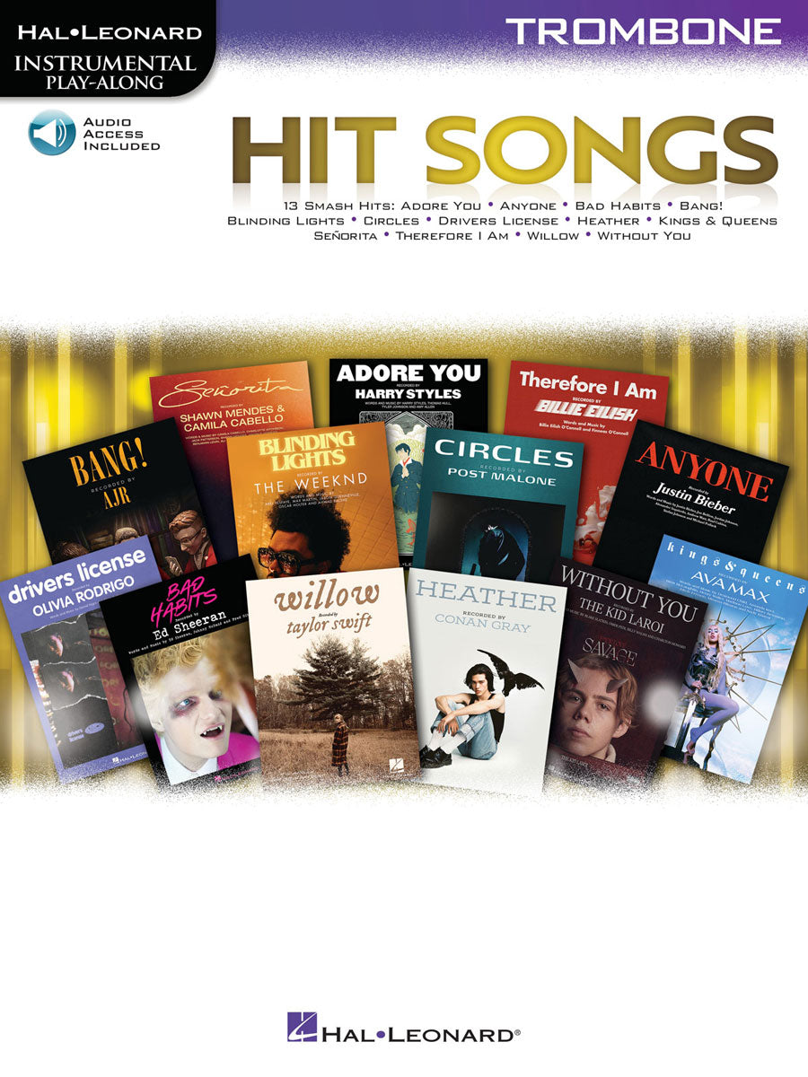 Hal Leonard Hit Songs - Trombone