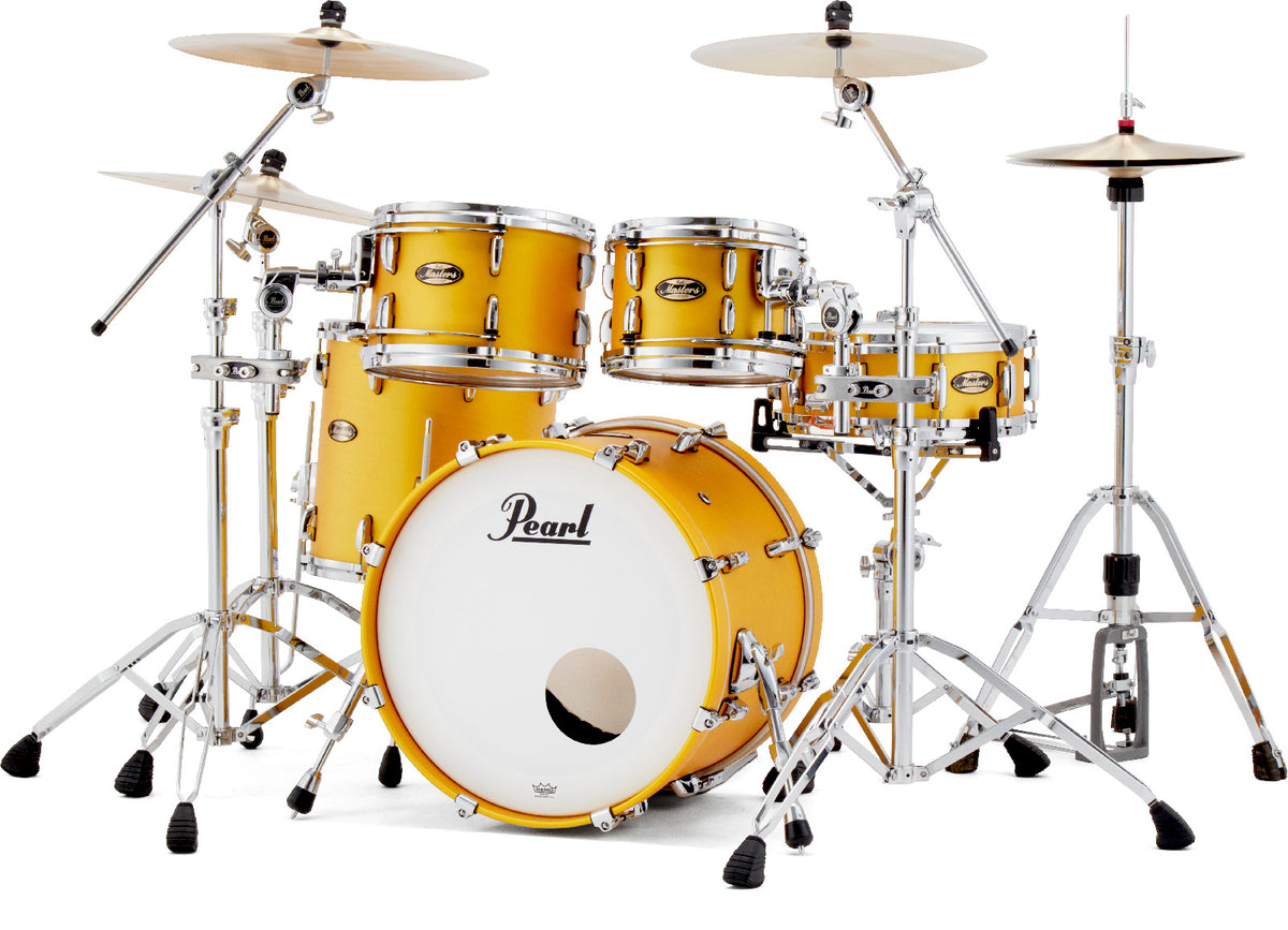 Masters Maple Gum 4-pc Shell Pack Fusion 20 Matte Aztec Gold