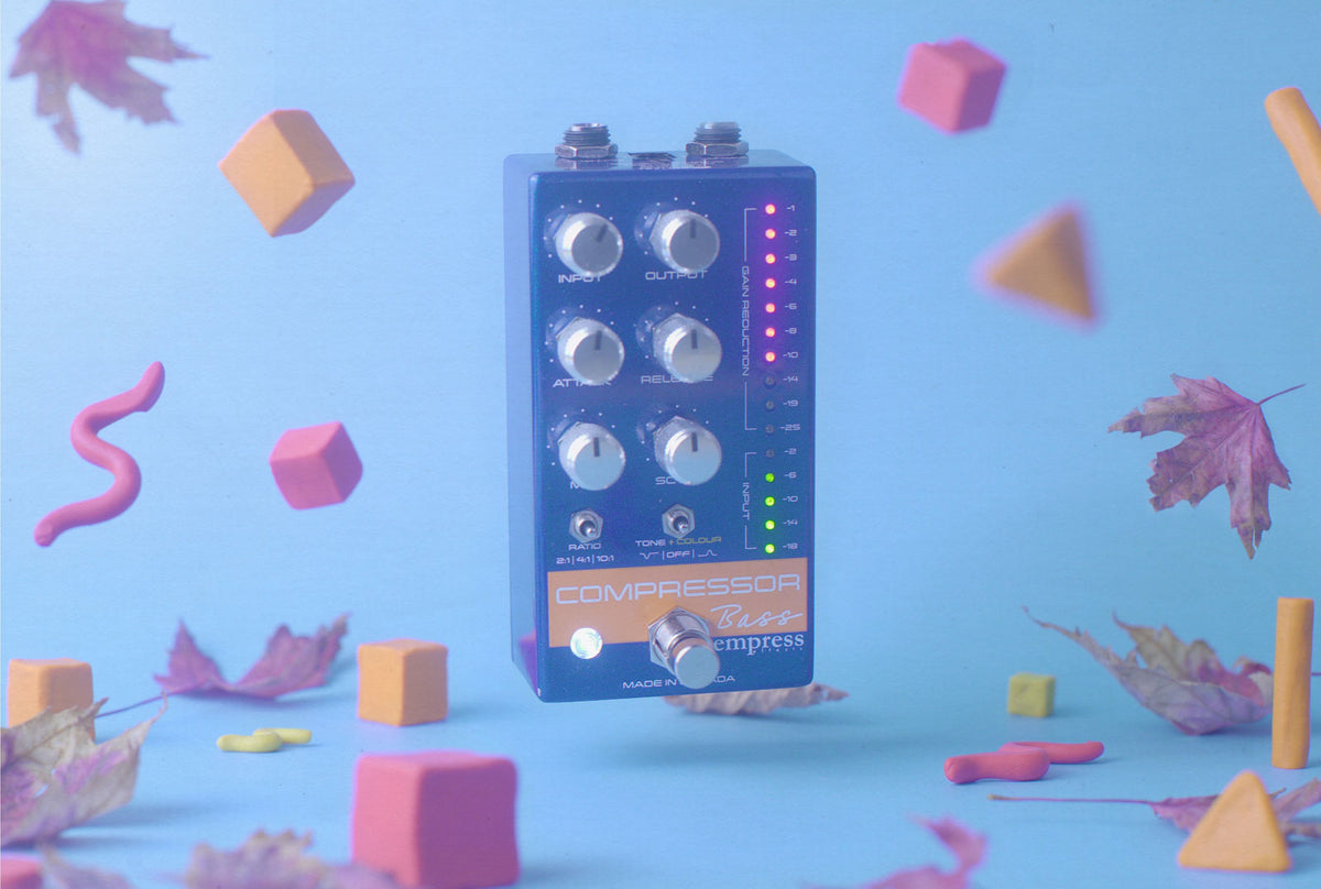 Bass-Kompressor Blau