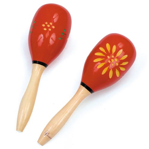 Fuzeau MARACAS HOLZ BEMALT