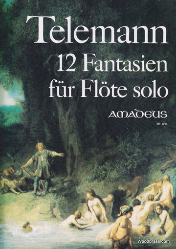 Telemann G. PH. - 12 Fantasien - Flute A Bec Alto Solo
