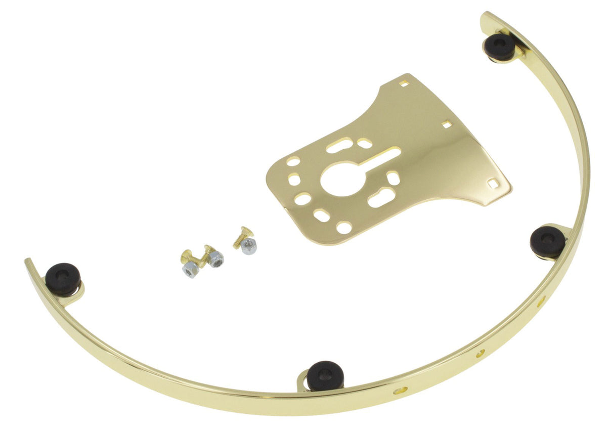 SPT-UN-13-6-BR Tom-Aufhängung 13" 6 Zugstangen Gold Universelle Platte